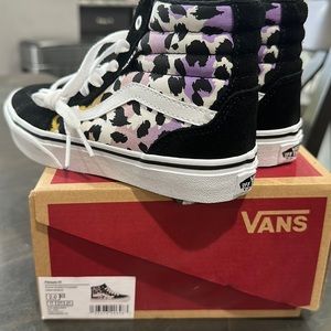 Vans high top shoes
